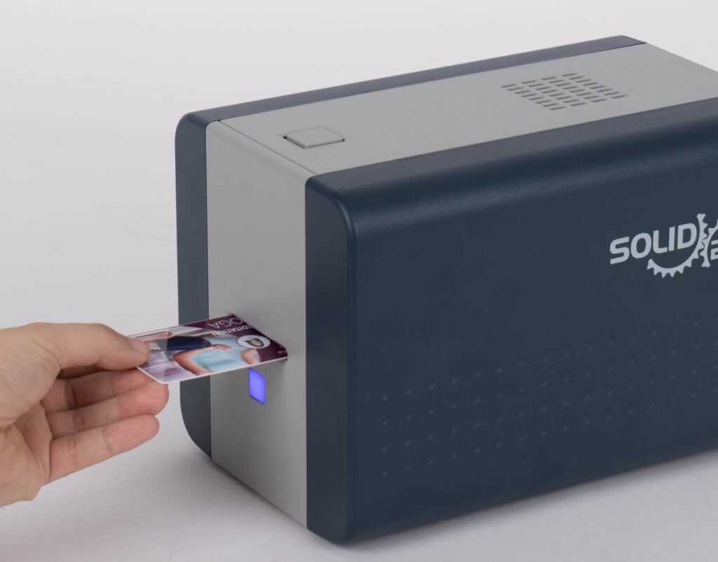 SOLID-210 ID Card Maker Machine - High Resolution Printing