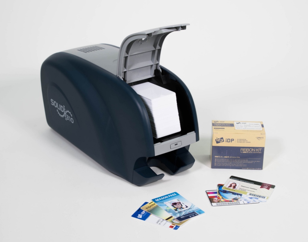 SOLID-310S Single-Sided IDP Card Printer