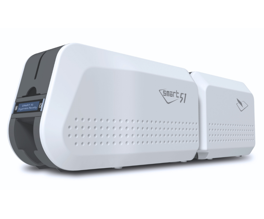 SMART-51L pvc ID card printer and Laminator