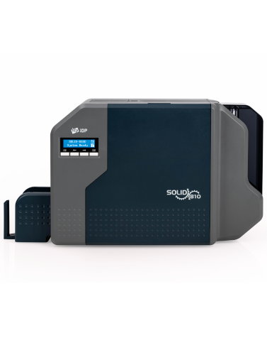 SOLID-810D Duplex Retransfer Card Printer with Co-branding options